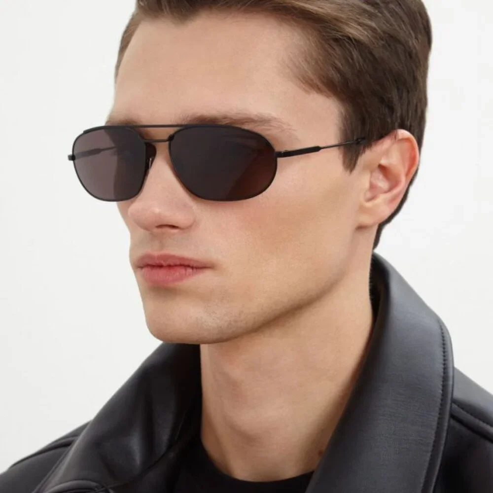 NWT SAINT LAURENT BLACK MEN SUNGLASSES